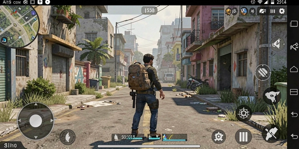 4p4p - Screenshot dari misi yang menantang.